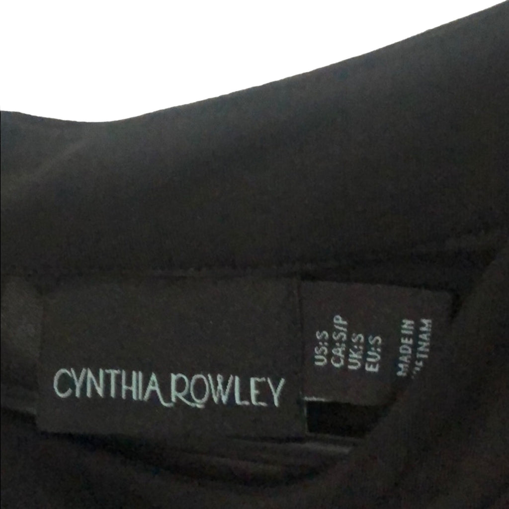 Cynthia Rowley Fit and Flare Cap Sleeve Dress Boatneck Size S