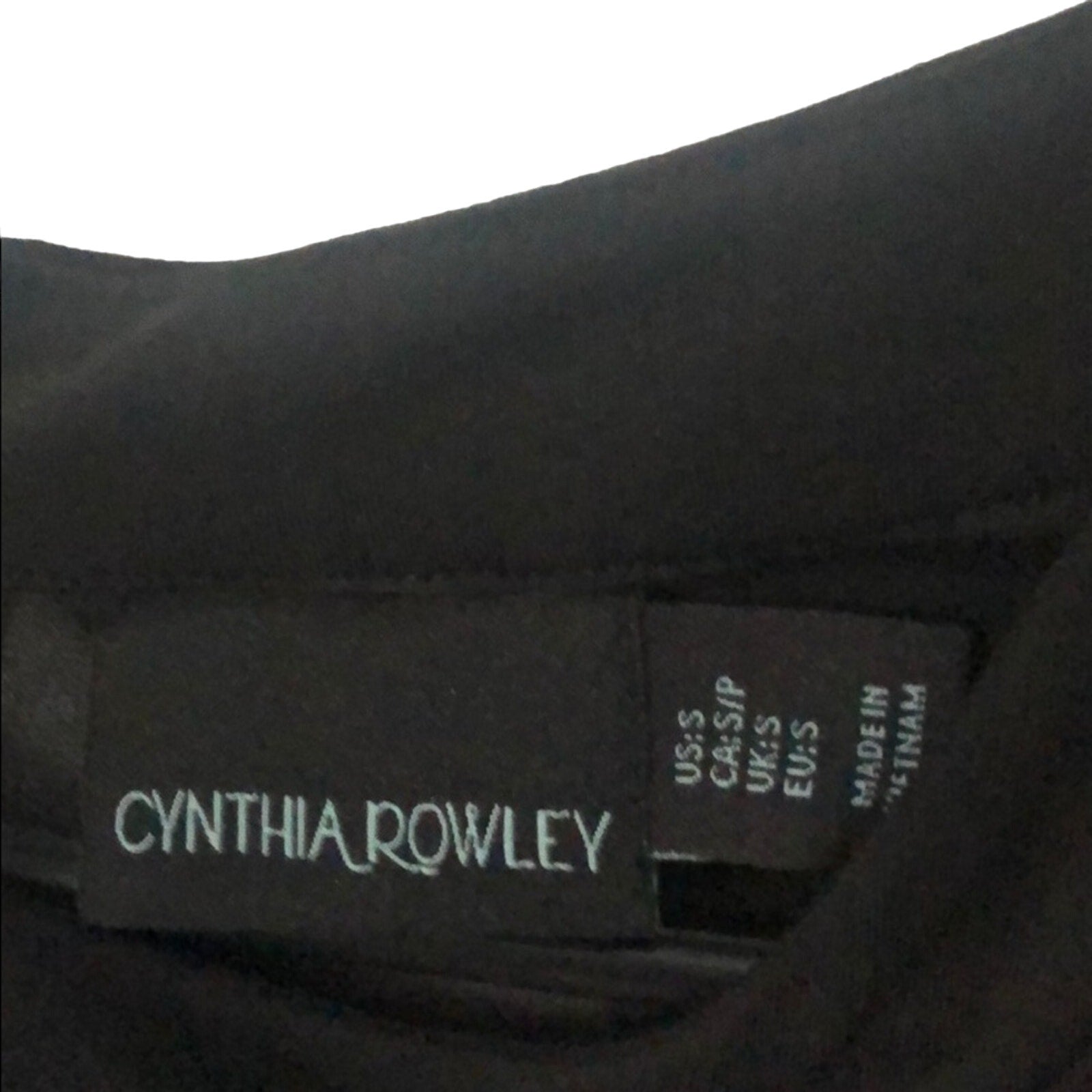 Cynthia Rowley Fit and Flare Cap Sleeve Dress Boatneck Size S