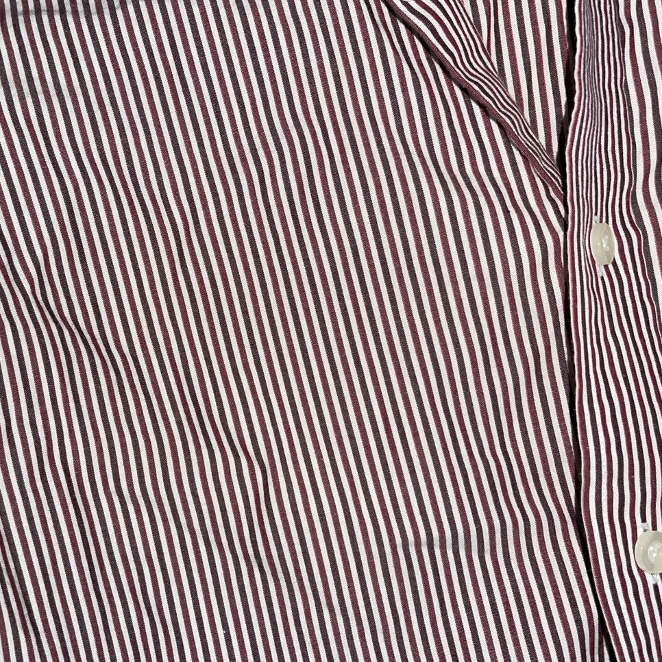 Michael Kors Men's button up collar Dress striped dress Shirt