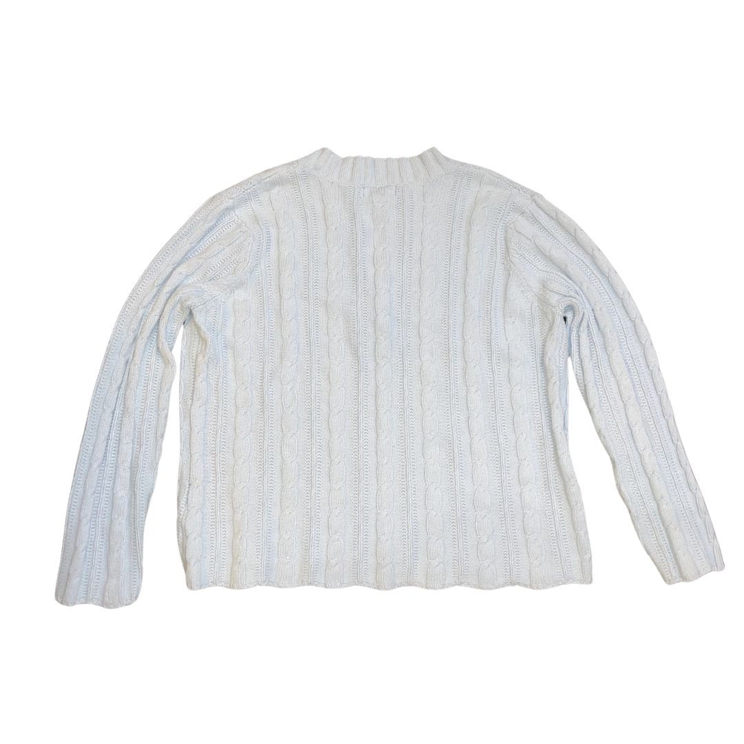 Route 66 Women Cable Knit Sweater Size XL Vintage Casual Streetwear 90s