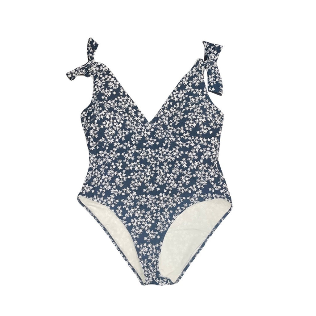 H&M Floral Swimsuit Bathing Suit Size XL Vacation Beach Summer Pool