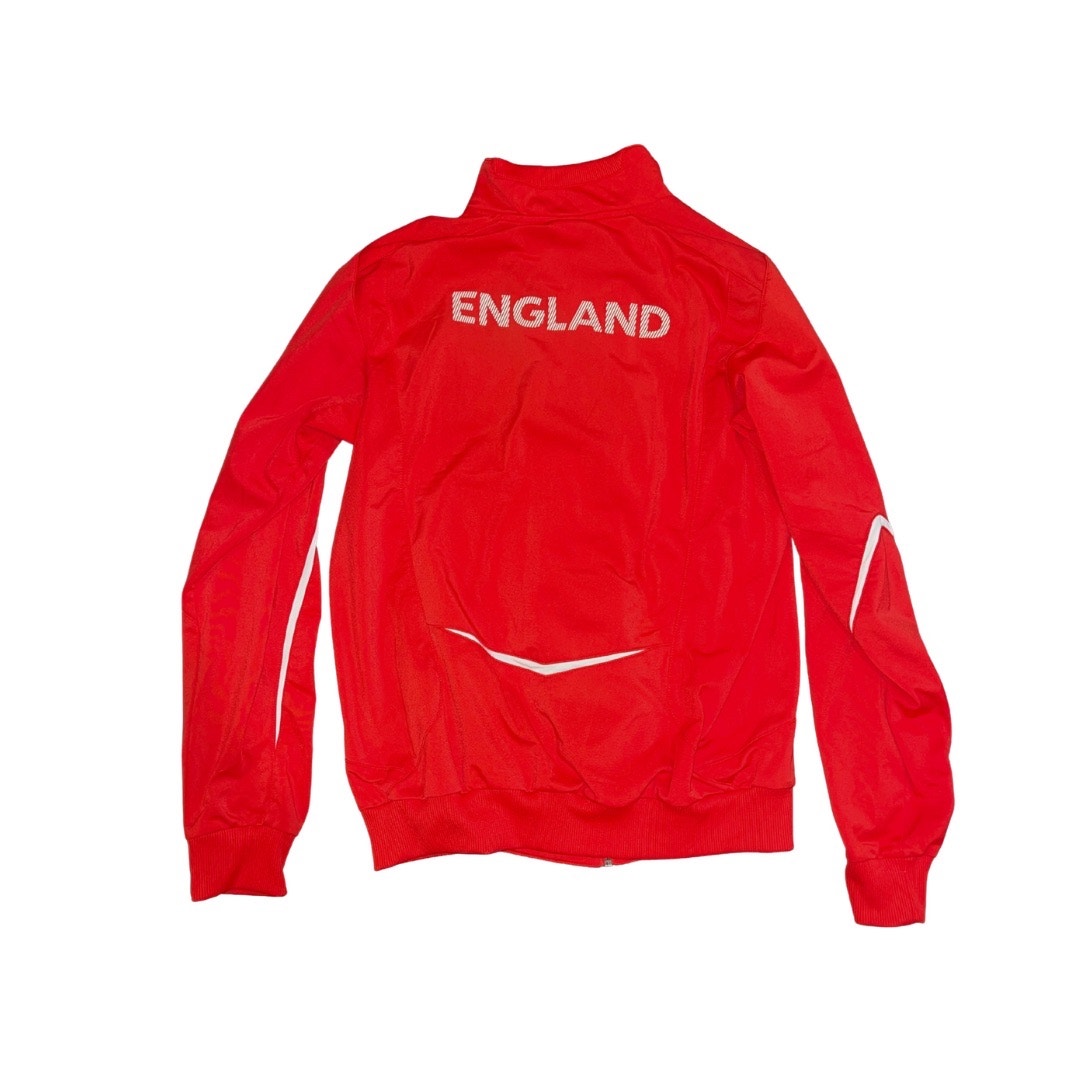 Umbro England National Soccer Team Full Zip Training Jacket Medium Athletic
