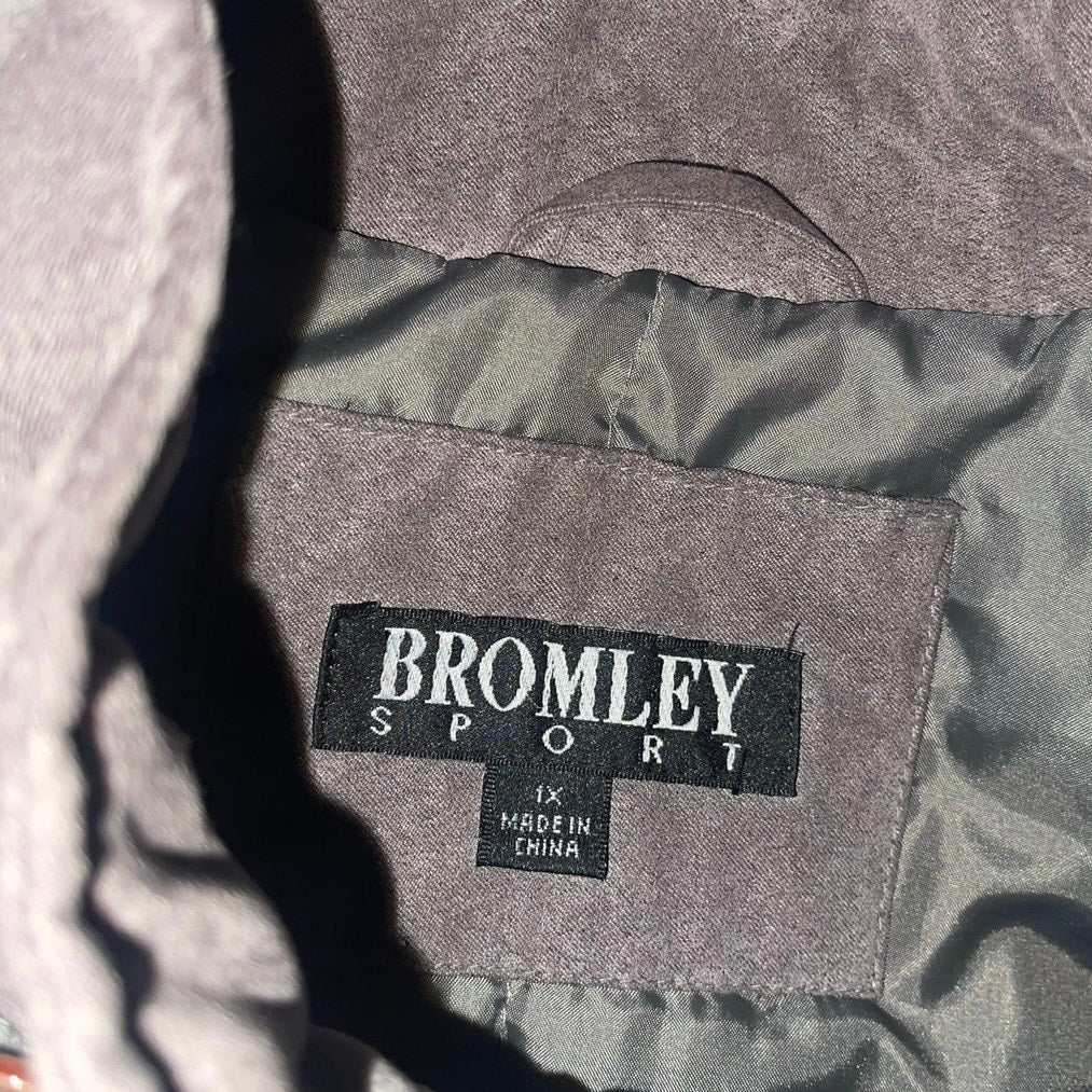 Bromley Sport Coat Jacket Insulated Zip up and button up