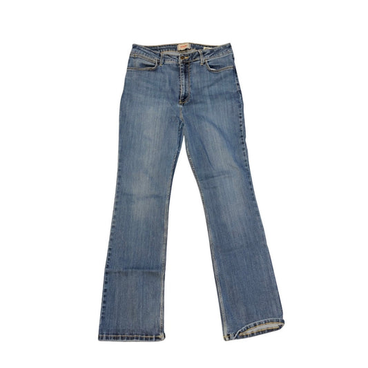 Wrangler Women Bold Boot Denim Jeans High Rise Size 34 Long