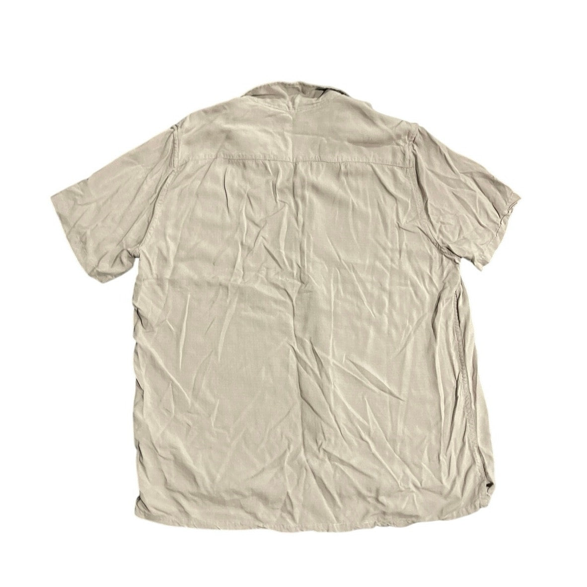 DKNY Boxy Button up Short Sleeve Camp Shirt Size Large Streetwear 90s Y2K