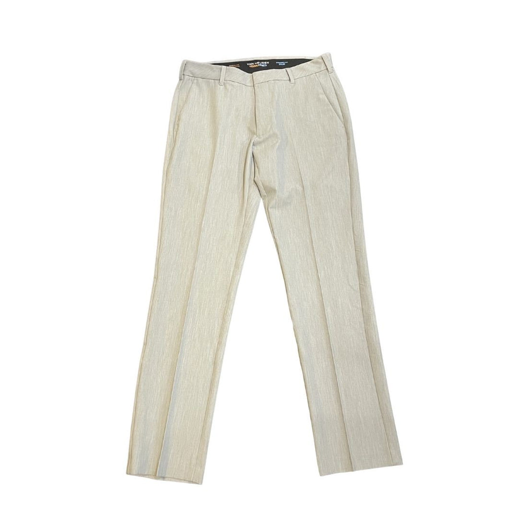 Van Heusen Traveler Even Temp Straight Fit Dress Trousers Pants SZ 30X30 Golf