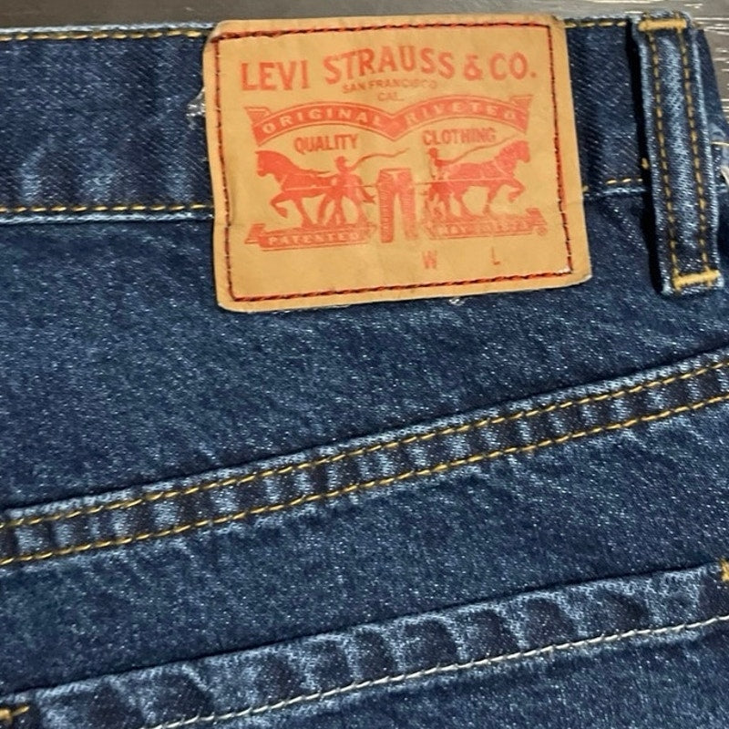 Levi's Denim Jean Shorts Jorts Size 34 Baggy Streetwear 90s Classiccore Y2K
