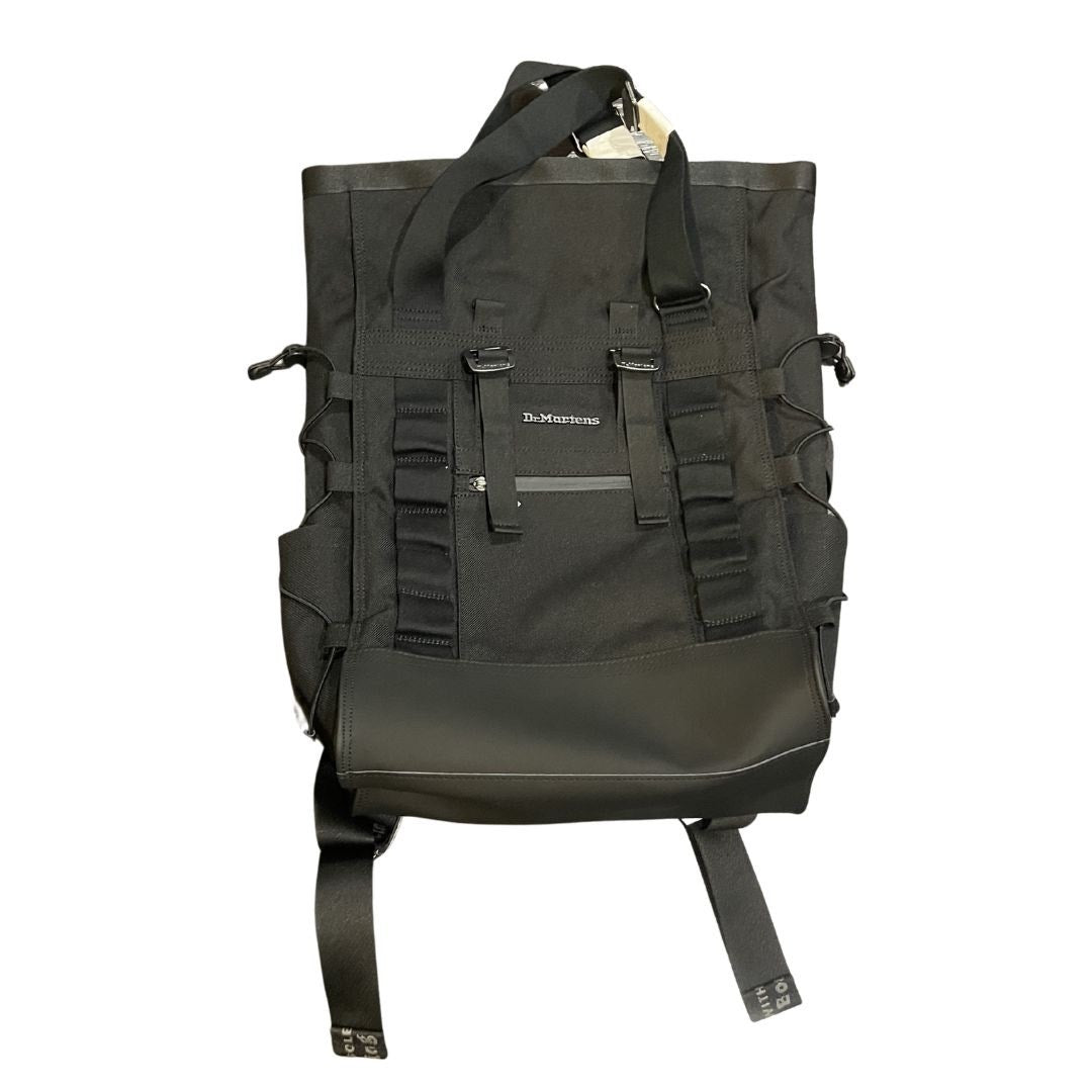 Dr. Martens Roll Top Tech Nylon Backpack NWT Tote Tactical Hiking Outdoors Punk