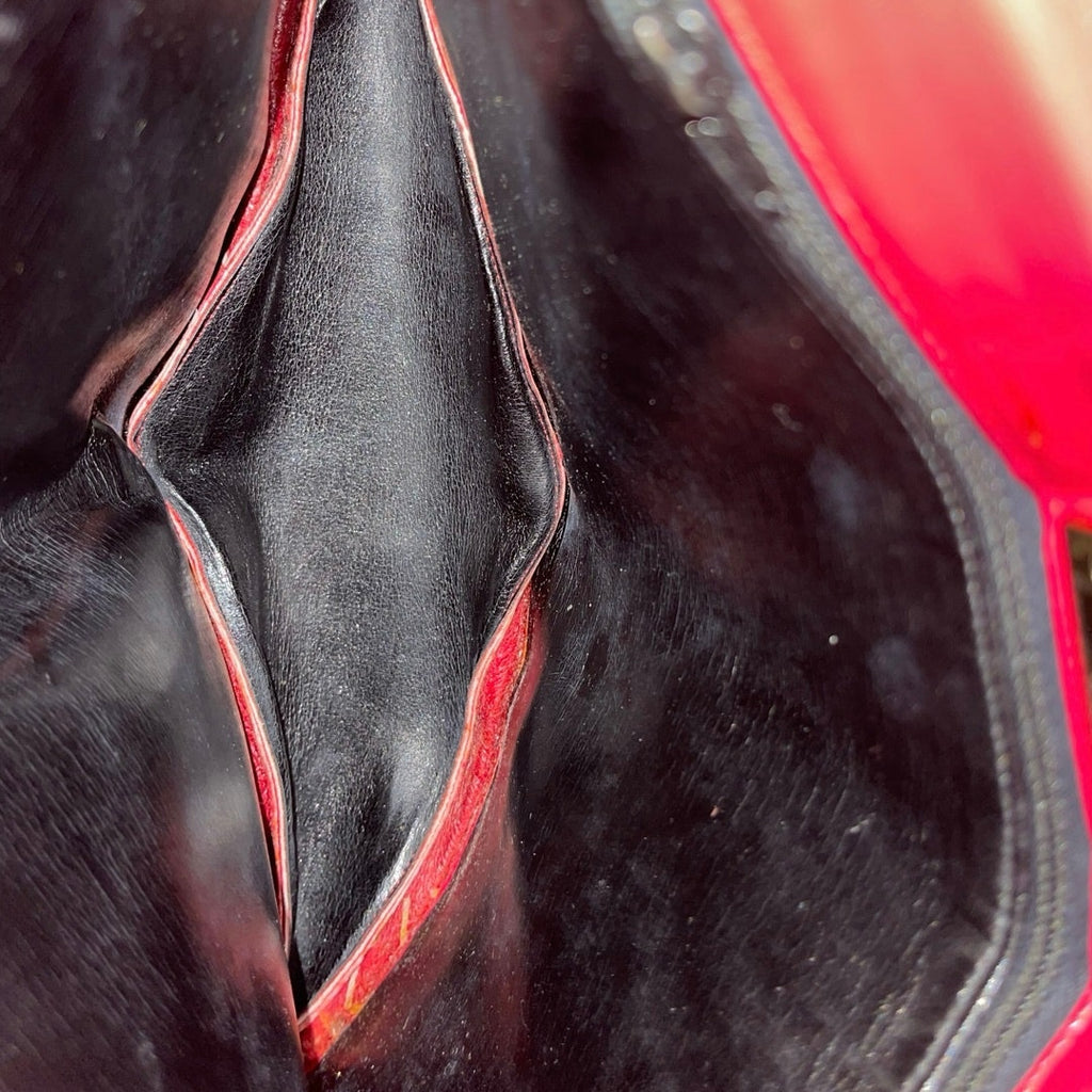 Vintage Charles Jourdan Envelope Crossbody Purse Bag