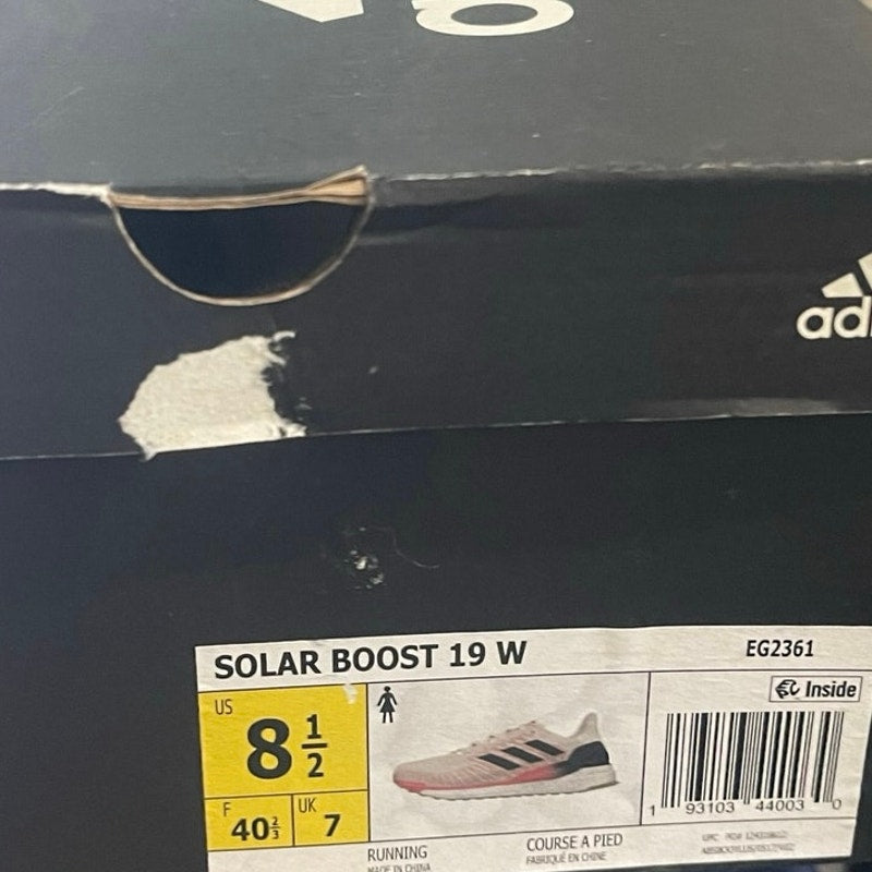 Adidas Solar Boost 19 Running Shoes Lightweight Sneakers 8.5 Athletic Streetwear