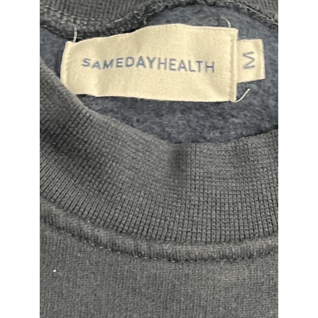 SamedayHealth Crewneck Pullover Size Medium Casual Streetwear Loungewear