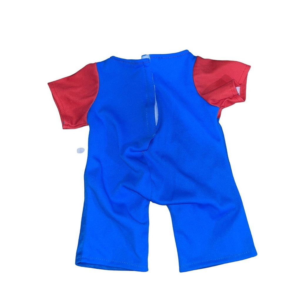 Build A Bear Workshop Super Mario Costume Outfit Stuffed Animals Kidscore NWT