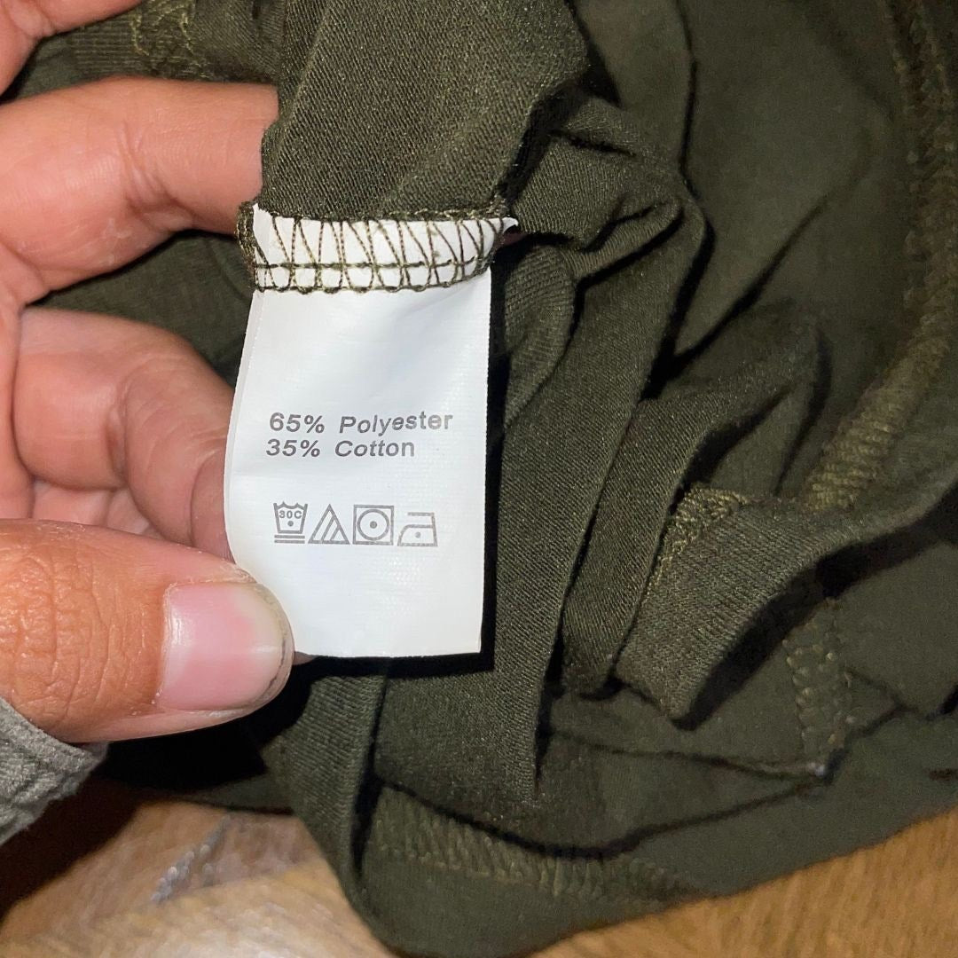 Women Jumpsuit Romper Army Green Off the Shoulder Size Medium Casual Summer