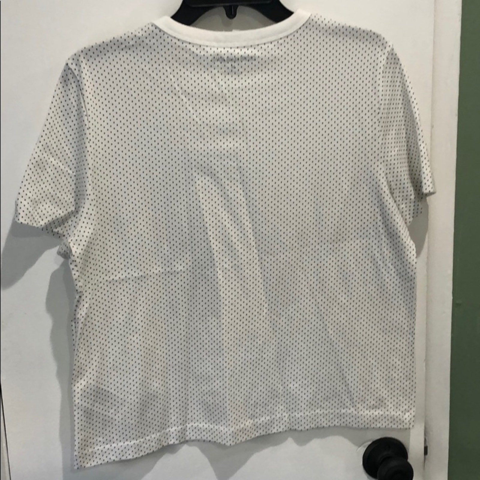 Calvin Klein Jeans Polka Dot Logo Loose Fit T-shirt Size Medium