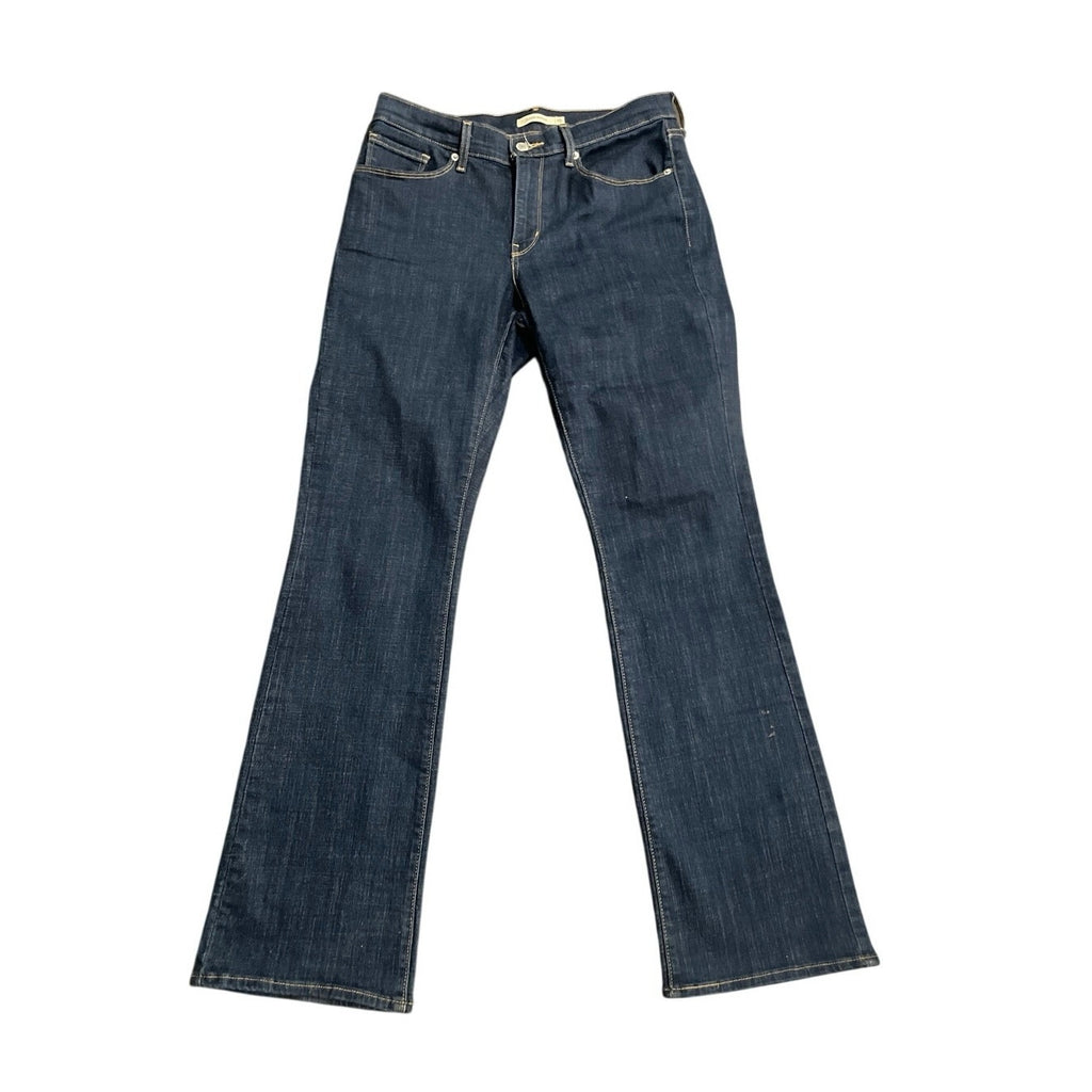 Levi's Strauss Dark Wash Classic Bootcut Jeans SZ 10 Long 30x34 Western Cowgirl