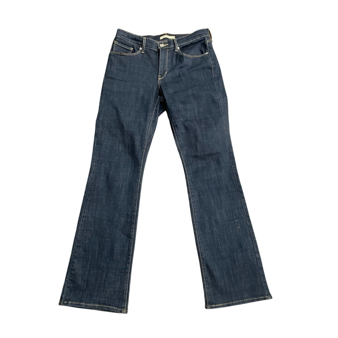 Levi's Strauss Dark Wash Classic Bootcut Jeans SZ 10 Long 30x34 Western Cowgirl