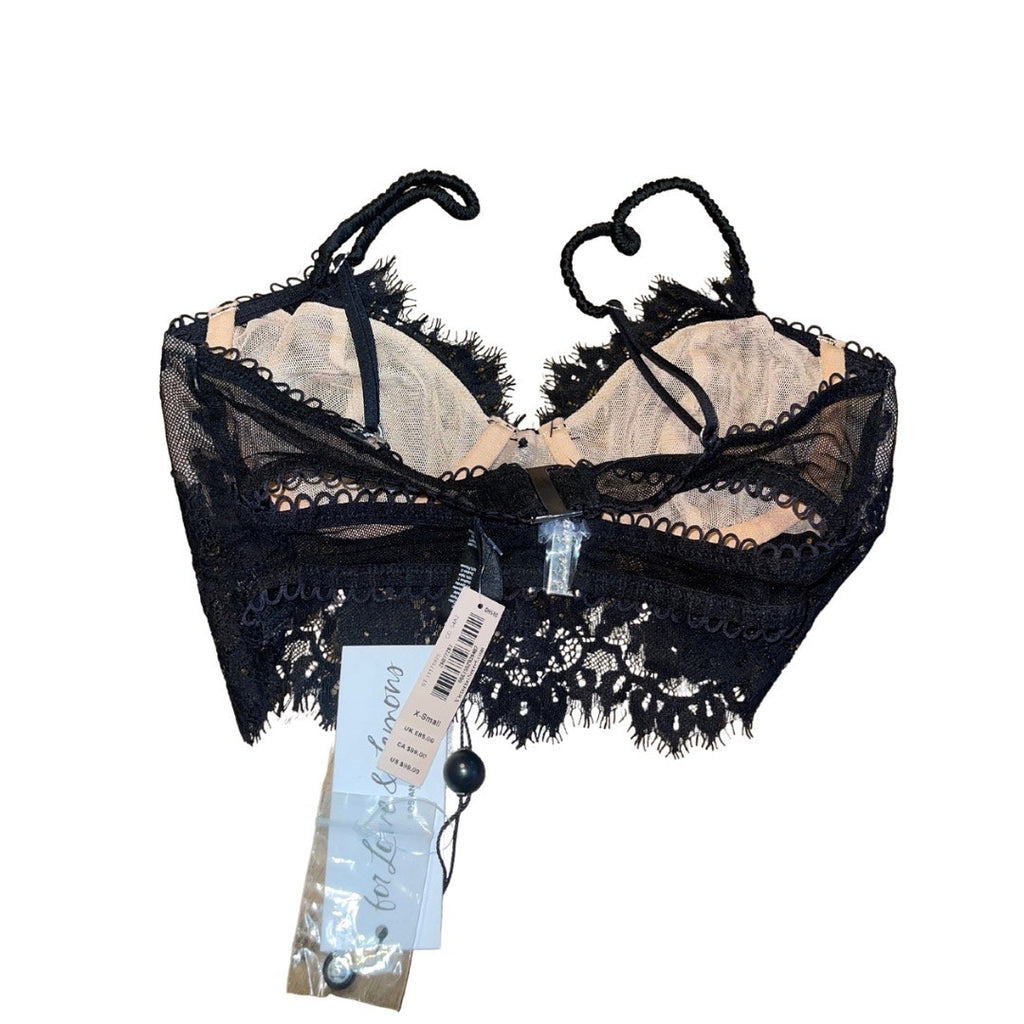 For Love & Lemons Victoria's Secret Lace Underwire Bra XS NWT Lingerie Intimates