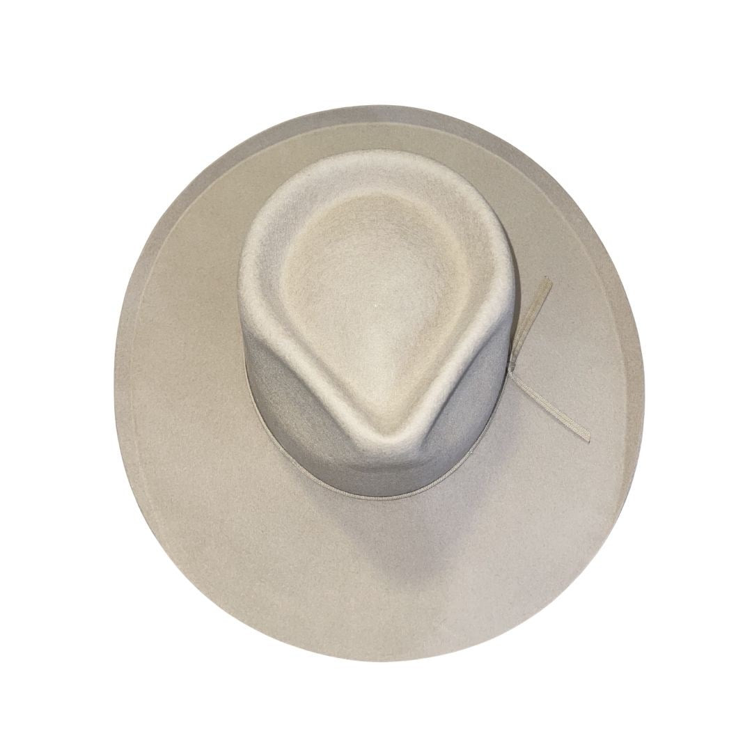 Brixton Marlow Rancher Hat Sand Size Medium NWT 100% Wool Felt Adjustable