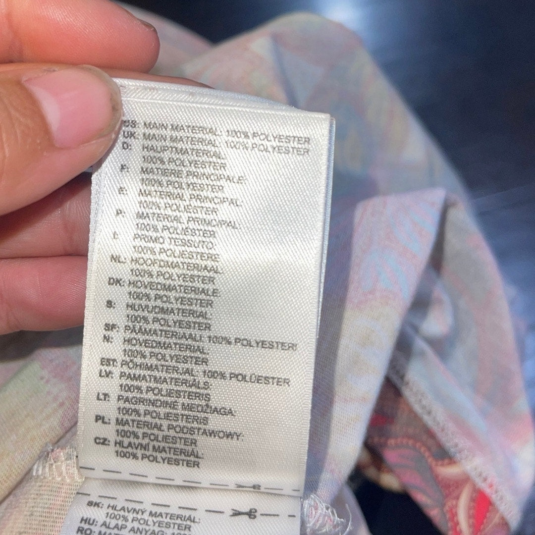 Adidas Farm FUGIPRABALI Floral Boyfriend Shirt Size Small Trefoil Logo Sports