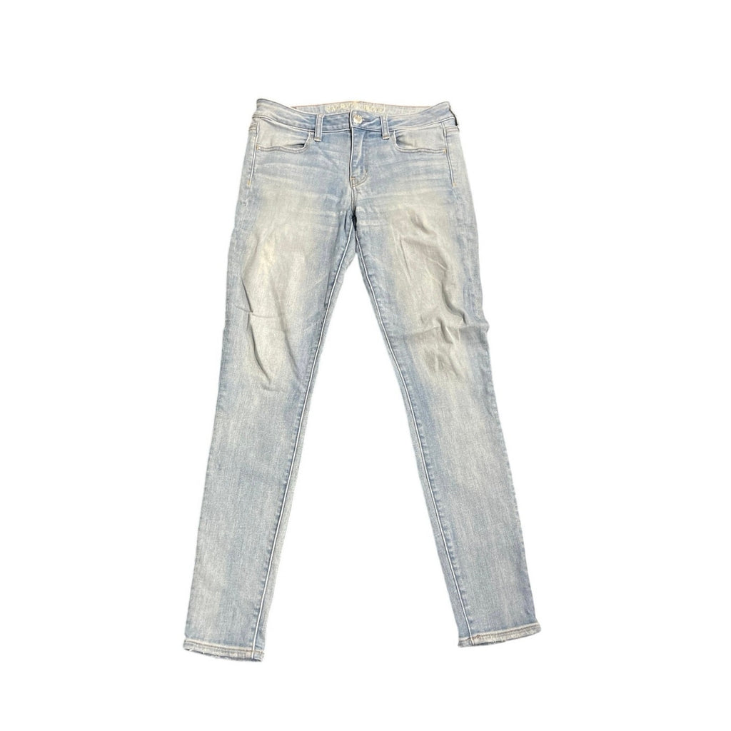American Eagle Outfitters Super Super Stretch Denim Skinny Jeans Size 10 Long