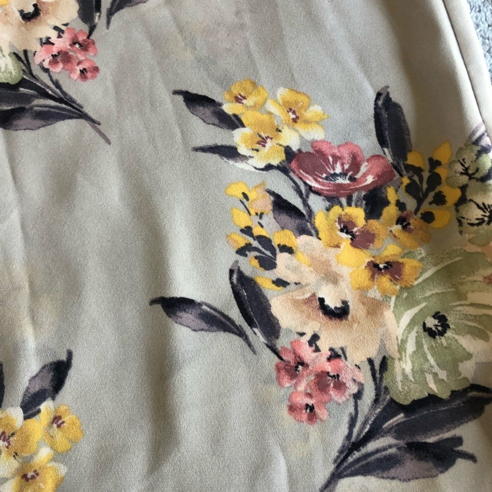 Emory Park Palam Duster Floral Kimono Size Medium NWT Beach Vacation