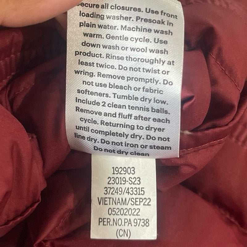 REI Co-op Down Puffer Quilted Jacket Youth Size 10-12 Unisex Outdoors Kidscore