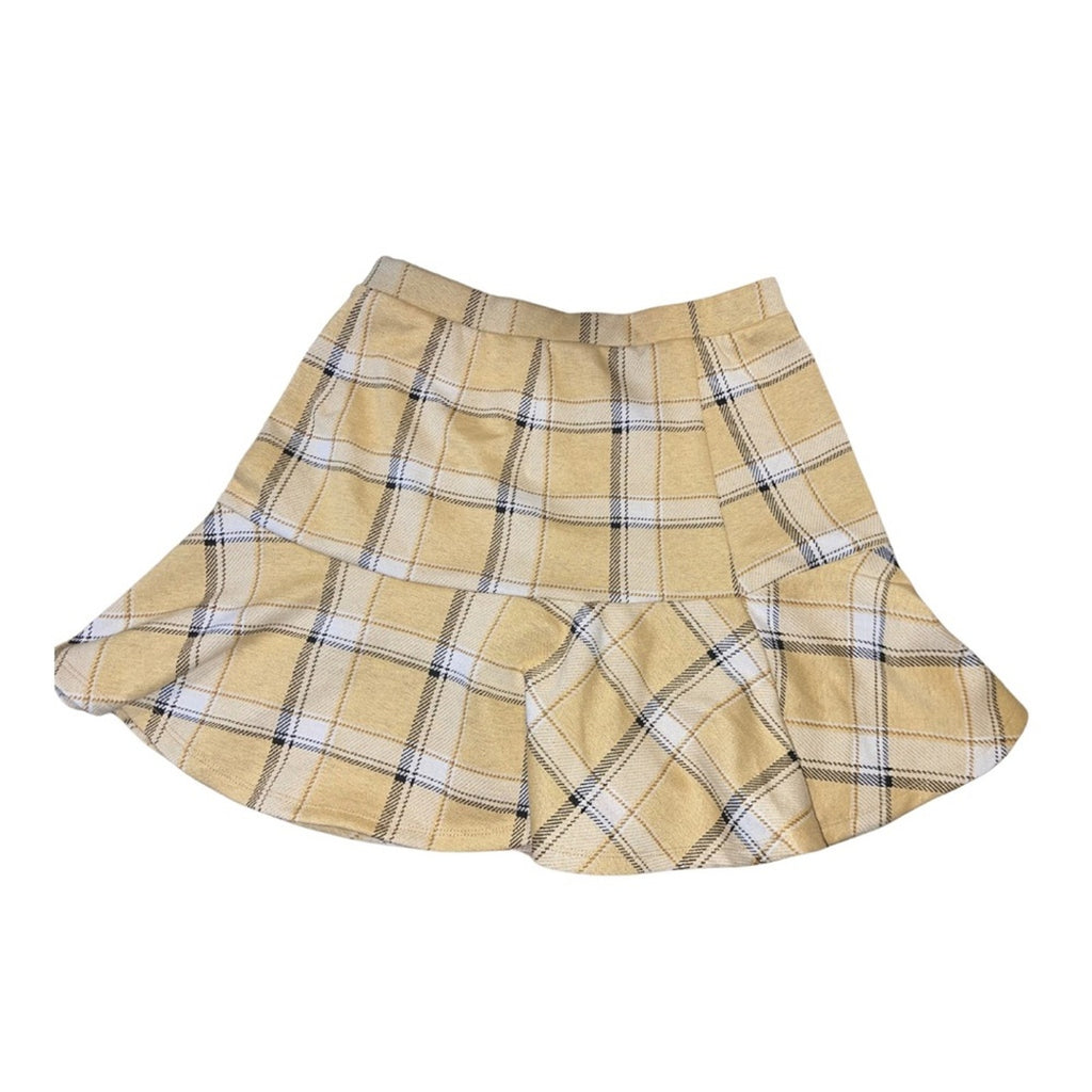 Mini Pleated Plaid Skirt Y2K Preppy Retro Style Academia