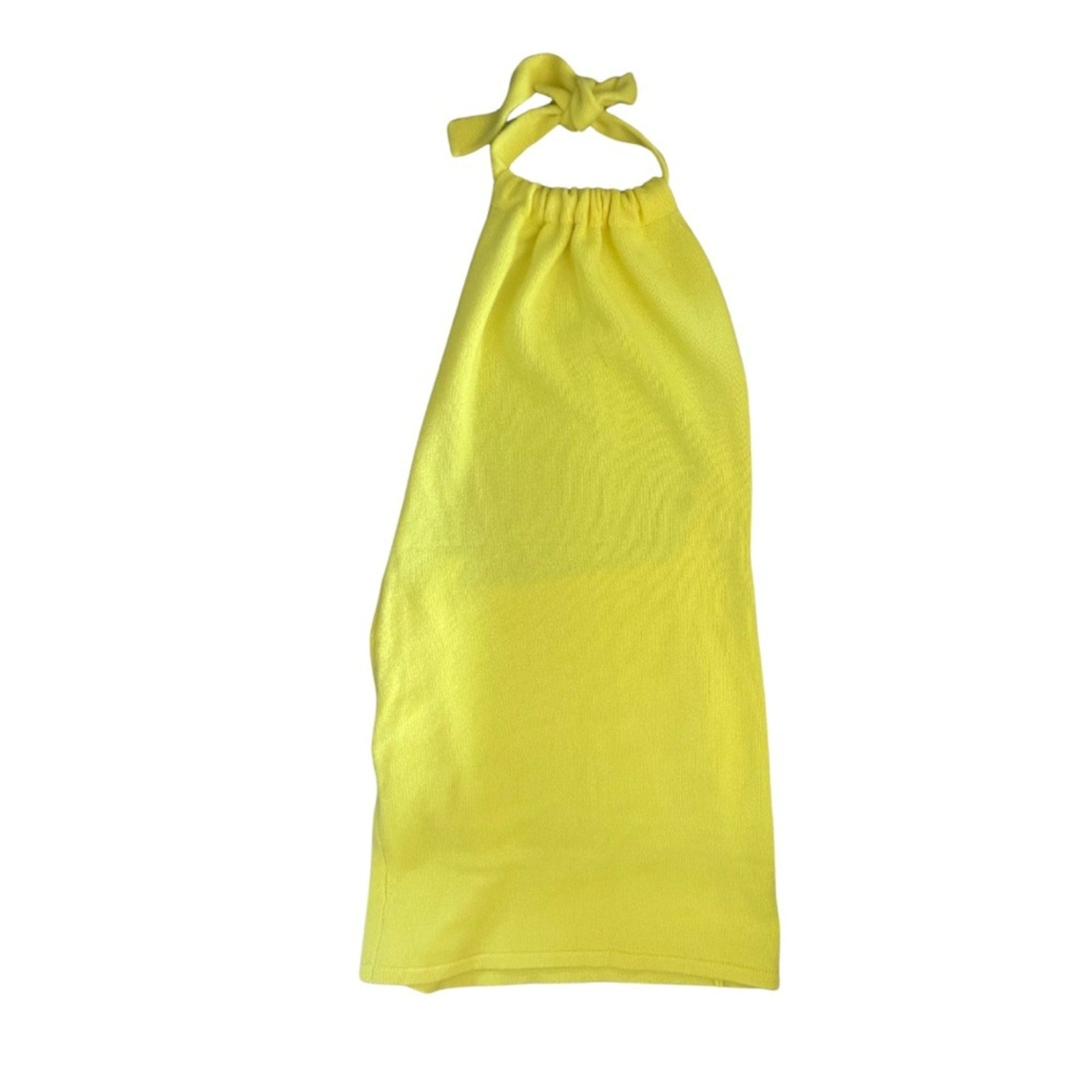 Frankies bikinis Zephyr Cashmere Adjustable Halter Dress NWT Size L