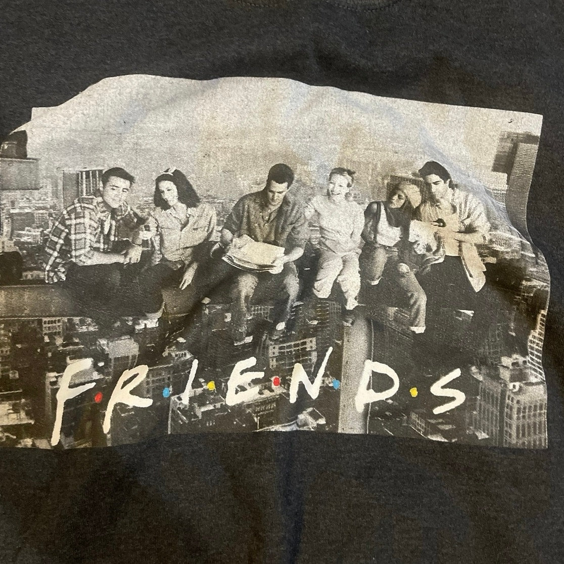 FRIENDS Graphic TV Crewneck Pullover Sweatshirt Casual Loungewear Streetwear