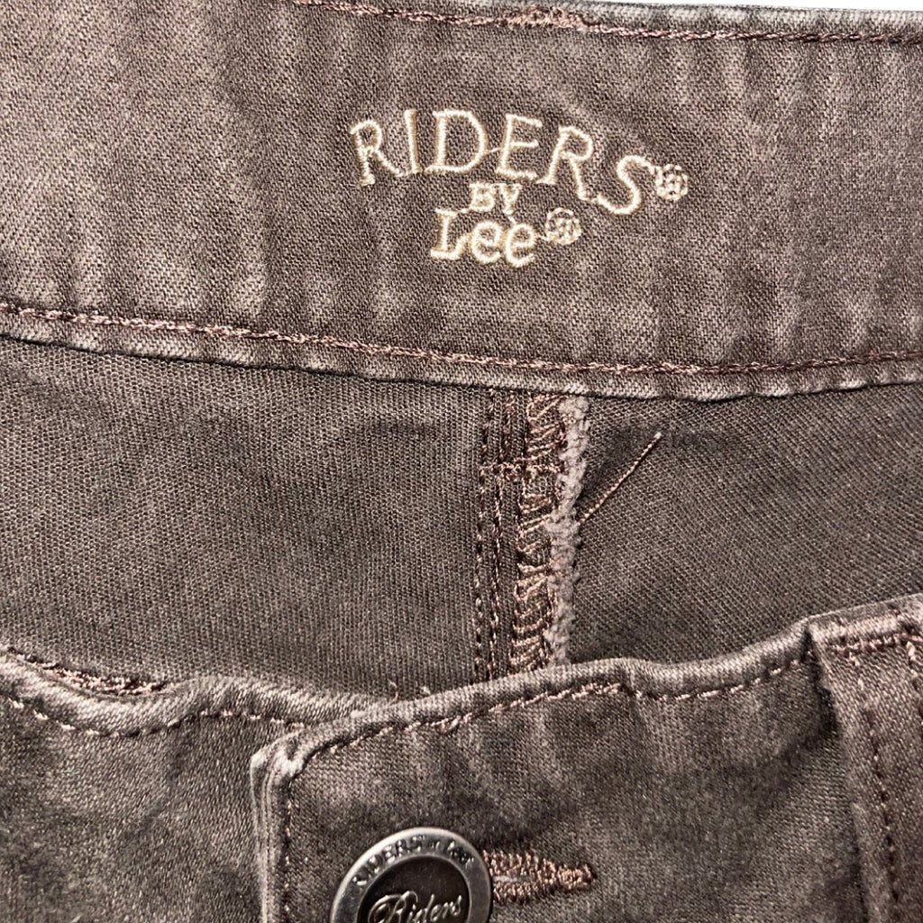 Riders by Lee Brown Women Jeans Pants Western Style Beaded Pockets Size 31