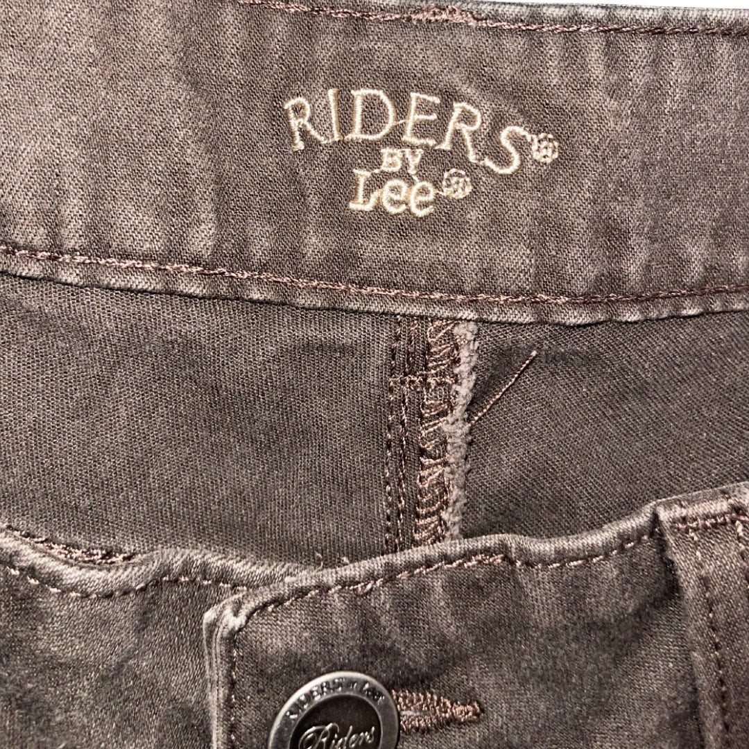 Riders by Lee Brown Women Jeans Pants Western Style Beaded Pockets Size 31