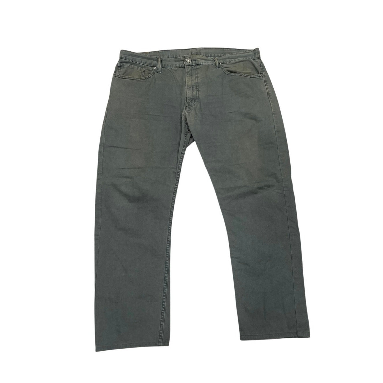 Levi's 514 Green Straight Fit Jeans Size 38x32 Regular Fit Casual Streetwear
