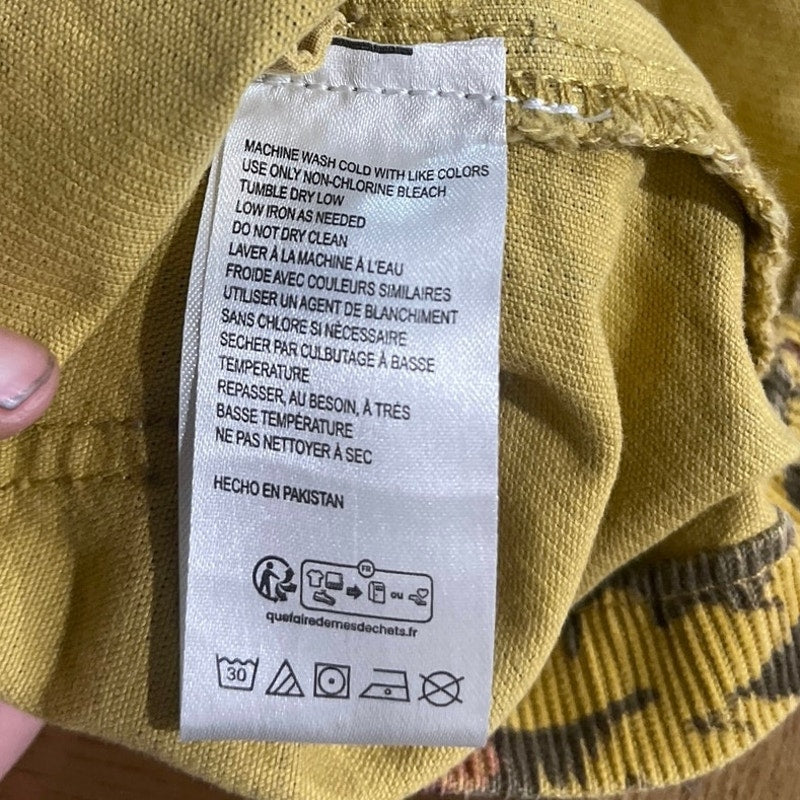 BDG Urban Outfitters Onna Corduroy Micro Mini Skirt Size M Tapestry Boho Artsy