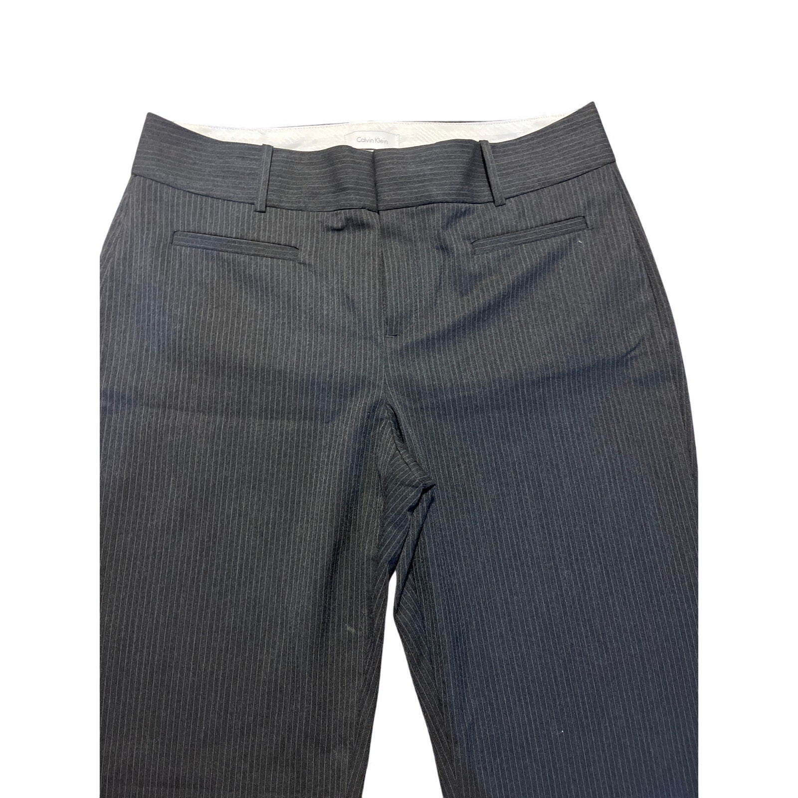 Calvin Klein Women pinstripes dress slacks