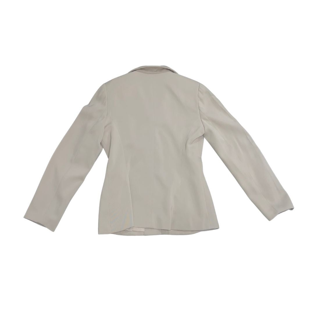 MIXIT Stretch Button up Jacket Blazer Khaki Career Office Business Casual Y2K