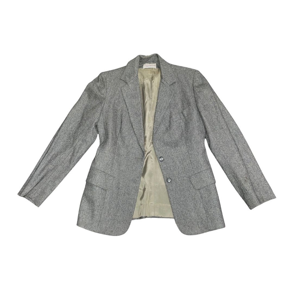 Vintage Evan Picone Wool Blend two button Blazer Made in the USA Career Office