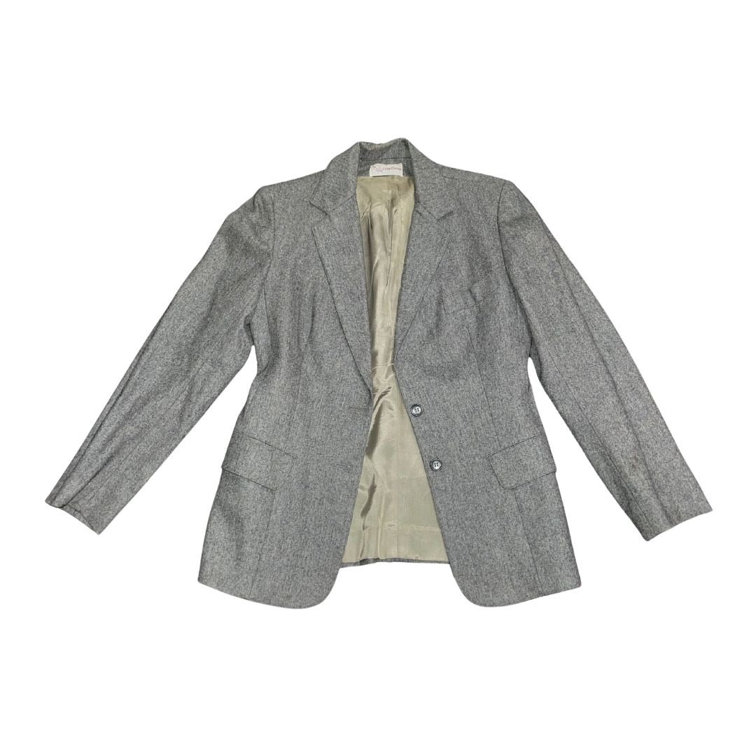 Vintage Evan Picone Wool Blend two button Blazer Made in the USA Career Office