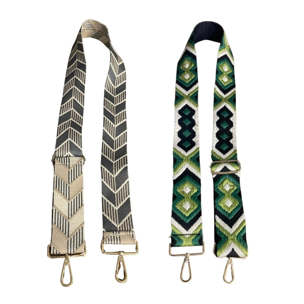 Canvas Set of Two Replacement Shoulder Crossbody Handbag Purse Straps