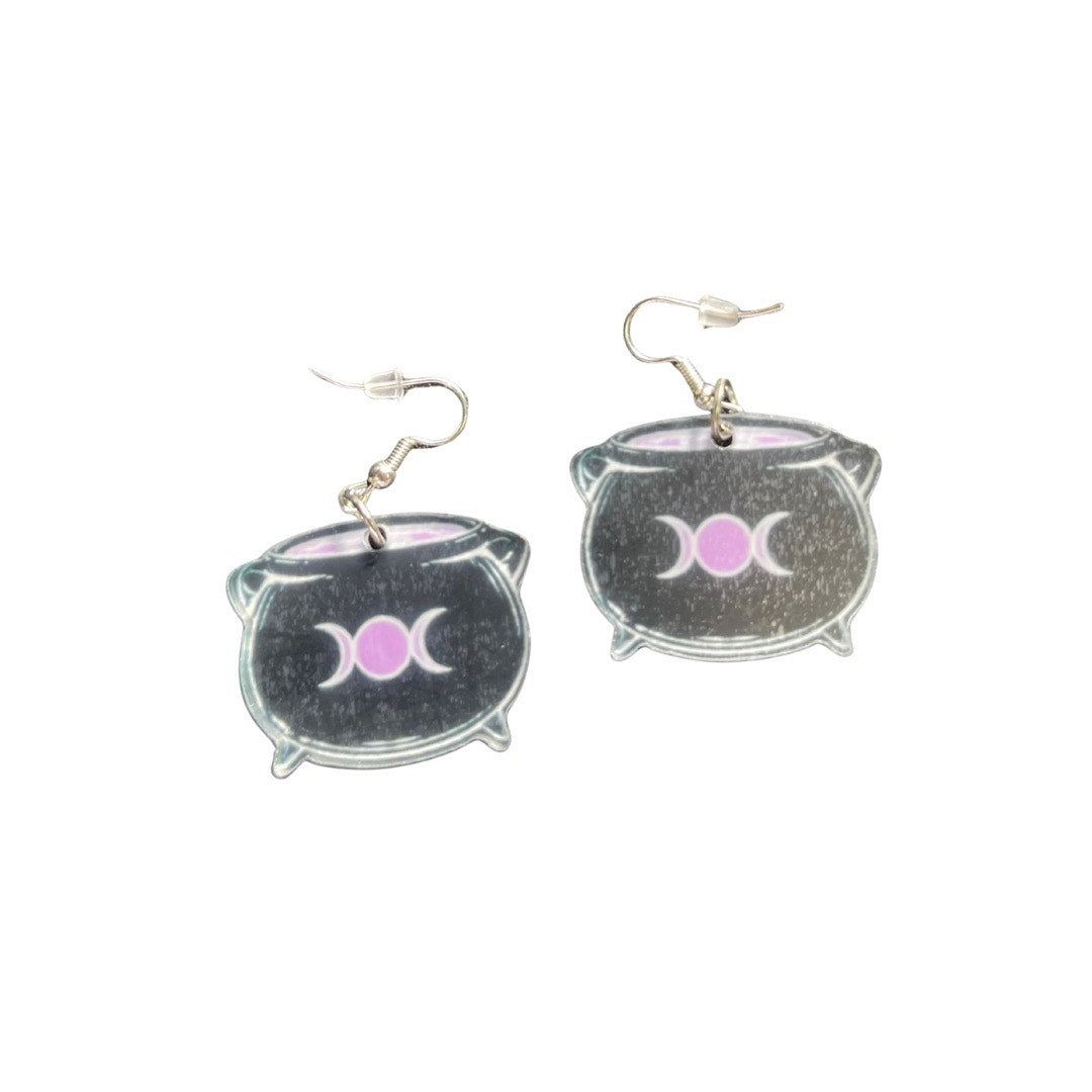 Witches brew earrings
