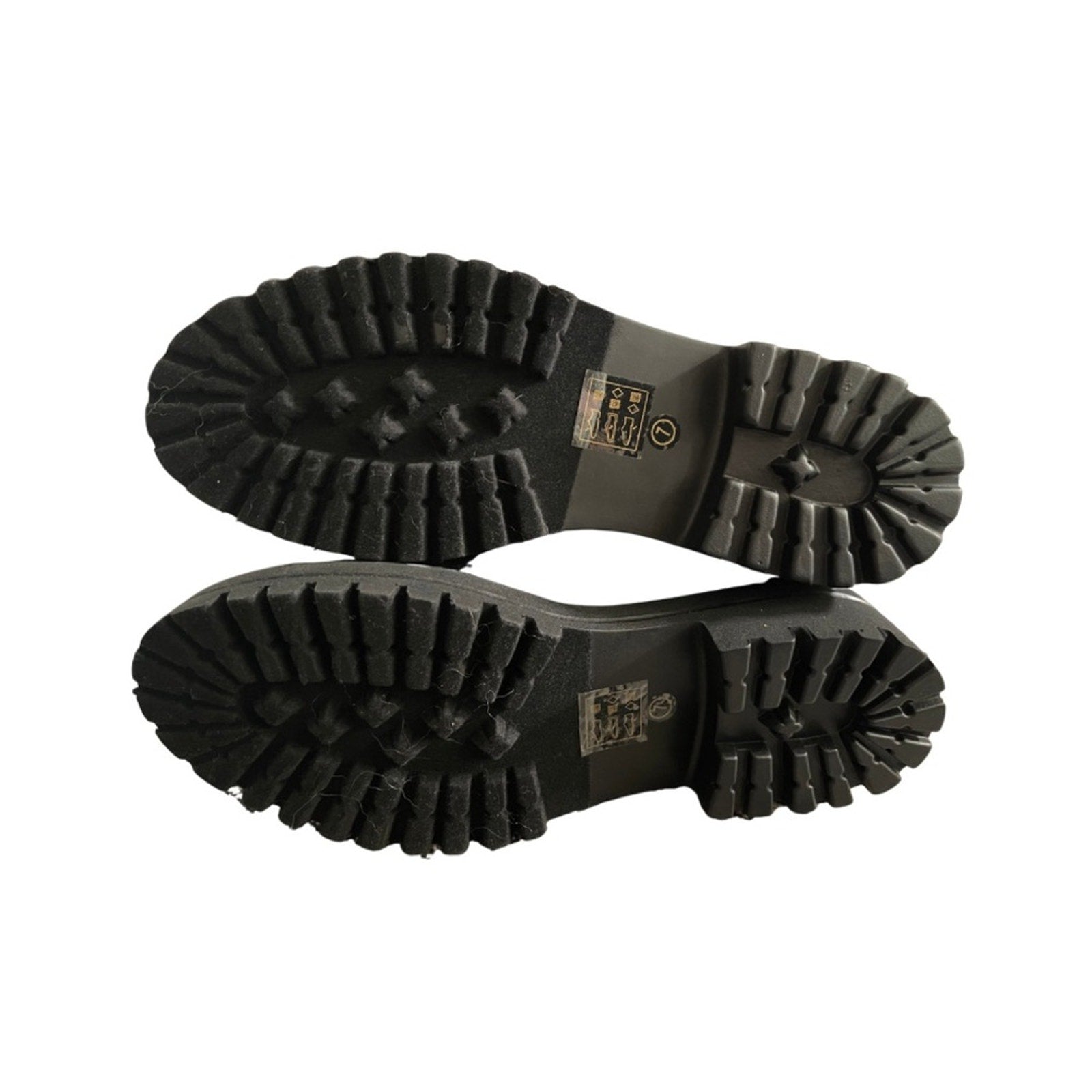 Combat Lace up Boots Faux Suede
