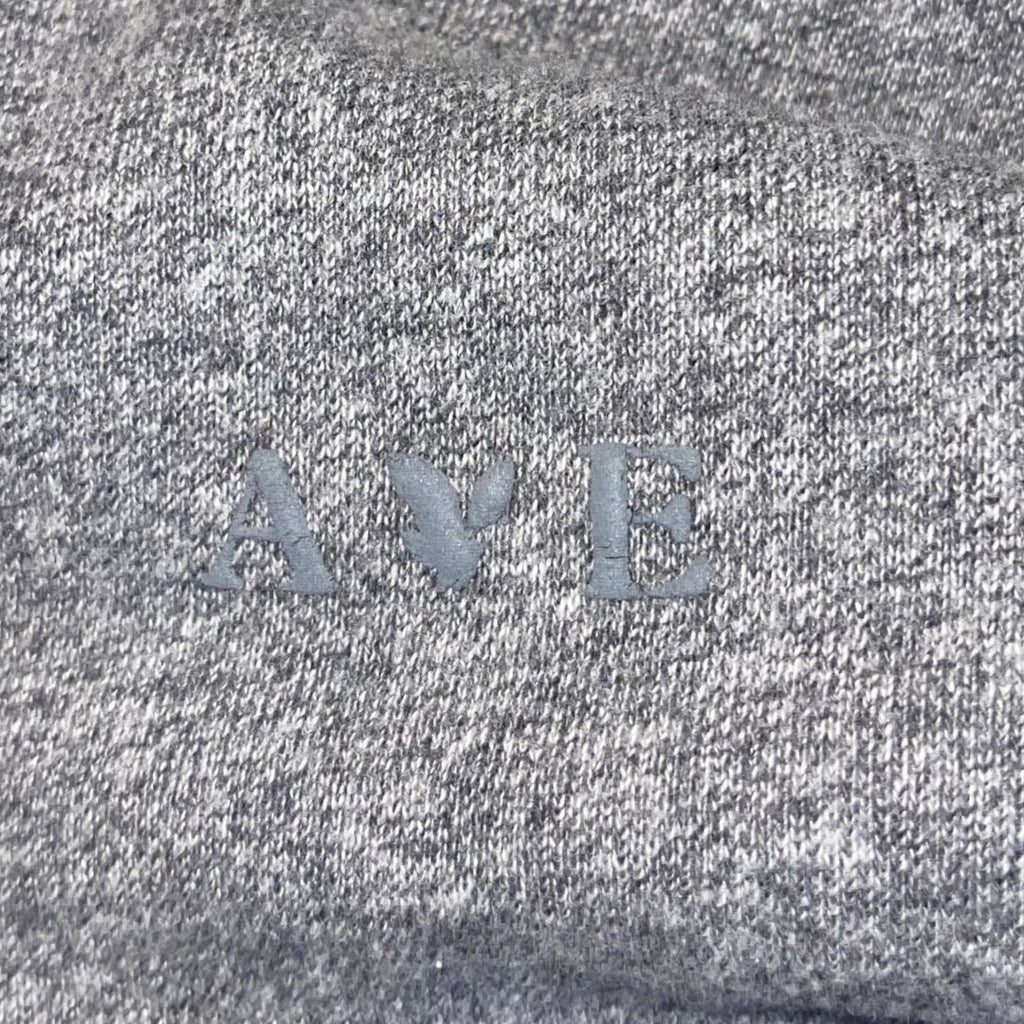 AE American Eagle Relaxed Fit Heavyweight Logo Hoodie Gray Size Large Casual