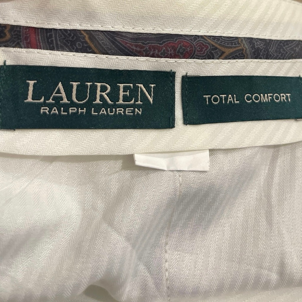 Ralph Lauren Total Comfort Classic Fit Wool Trouser Pants SZ 34x32 Career