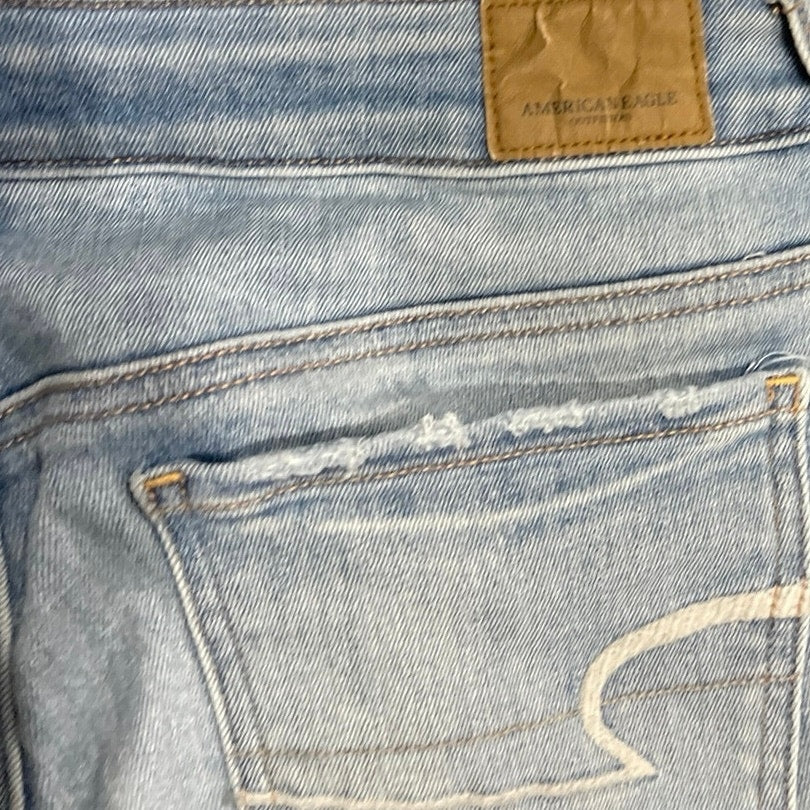 American Eagle Outfitters Super Super Stretch Denim Skinny Jeans Size 10 Long