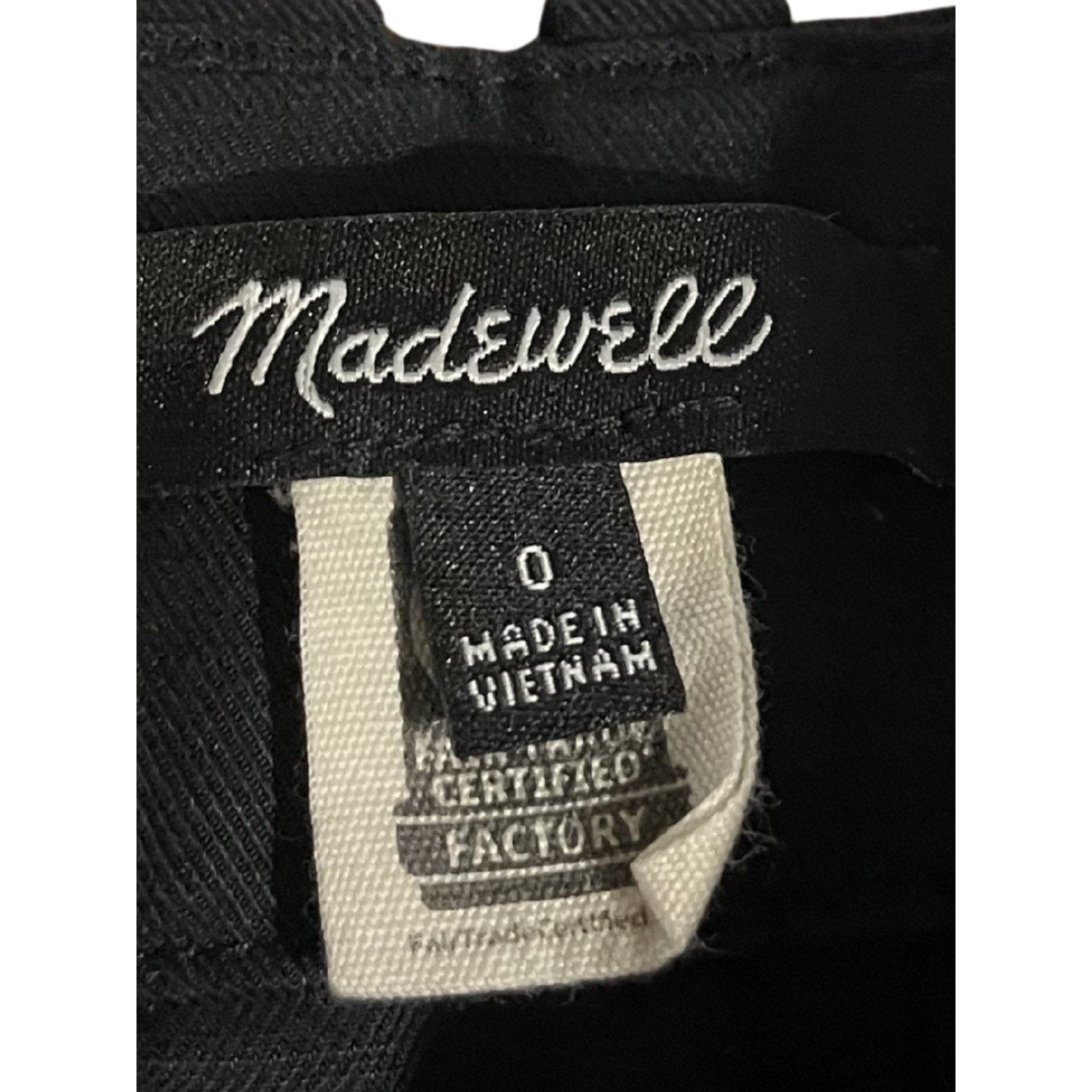 Madewell The Harlow Short Drapey Twill Front Pleated Belt Loop SZ 0 Casual Smart
