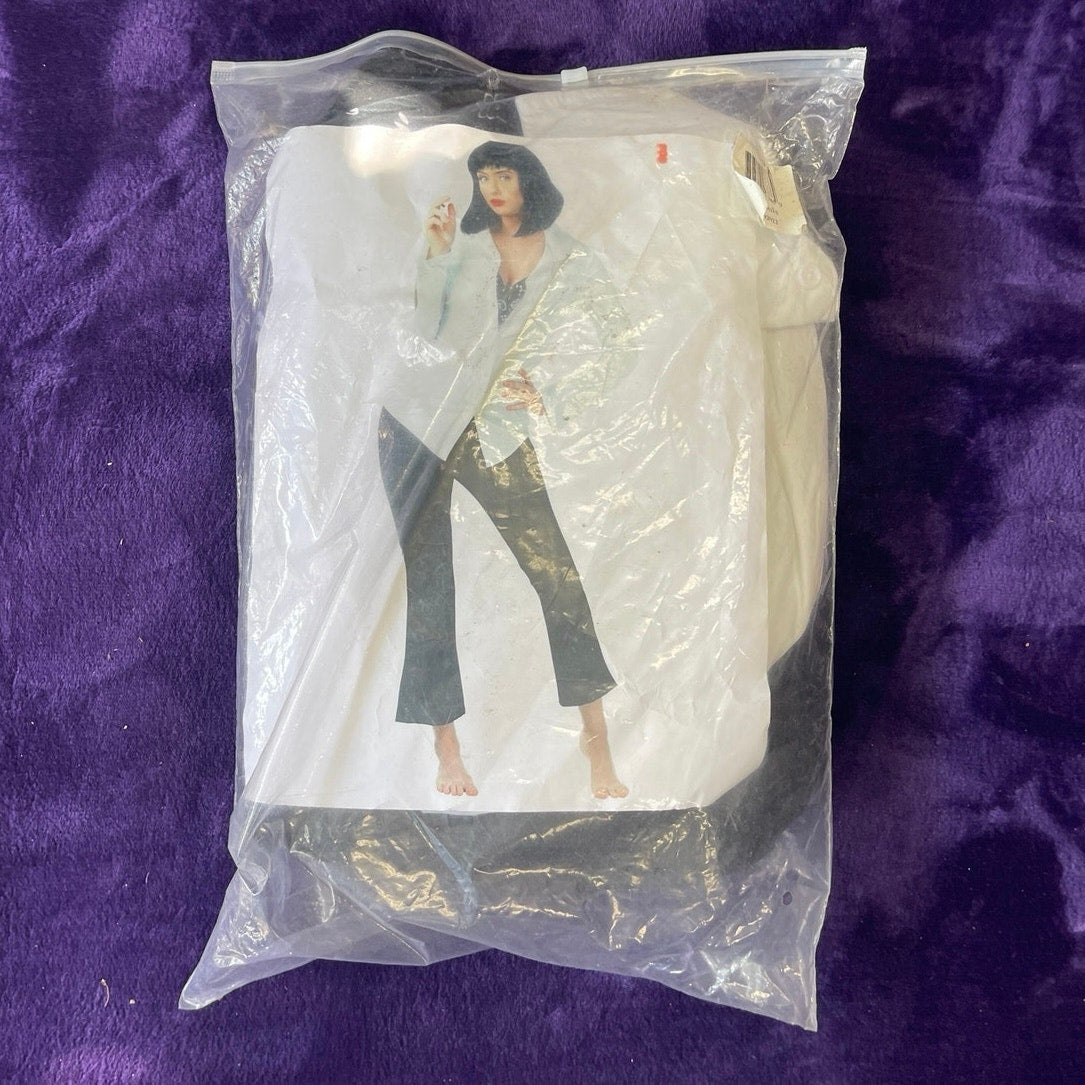 Halloween Costume Mia Wallace Pulp Fiction Adult SZ S Uma Thurman Cosplay