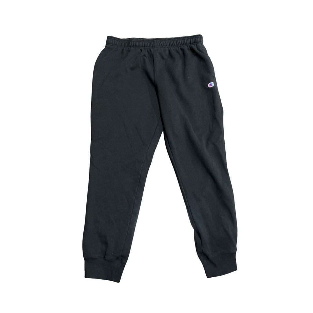 Champion Sweatpants Black Joggers Elastic Waist Athleticwear XL Lougewear Casual