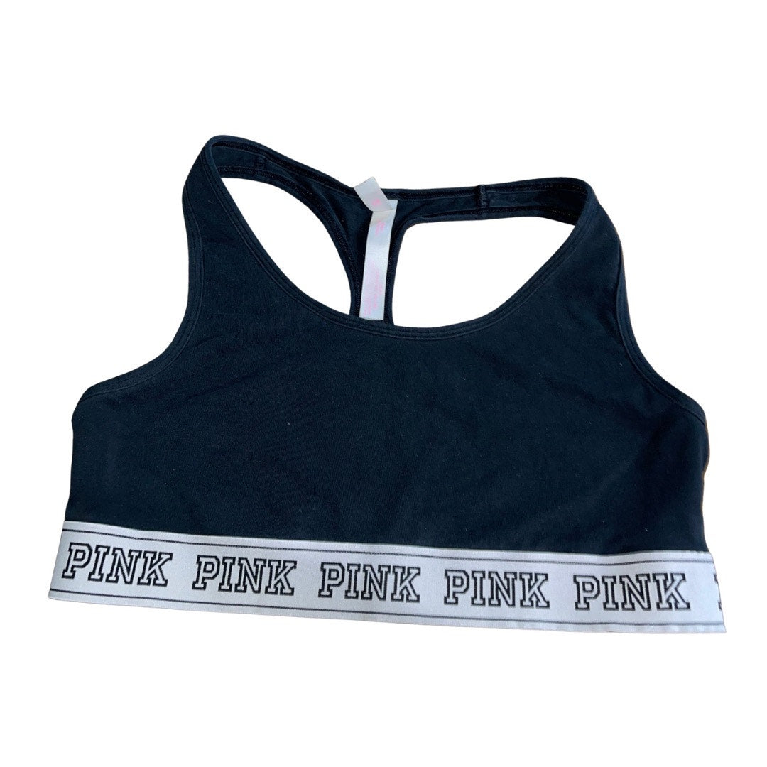 Bundle Four Victoria Secret Pink Sports Bras Athletic Loungewear Size Large