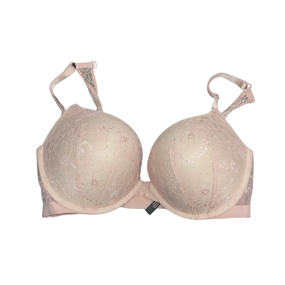 Victoria Secret Blush Pink Very Sexy Push up Lace Bra 36DD Intimates Loungewear