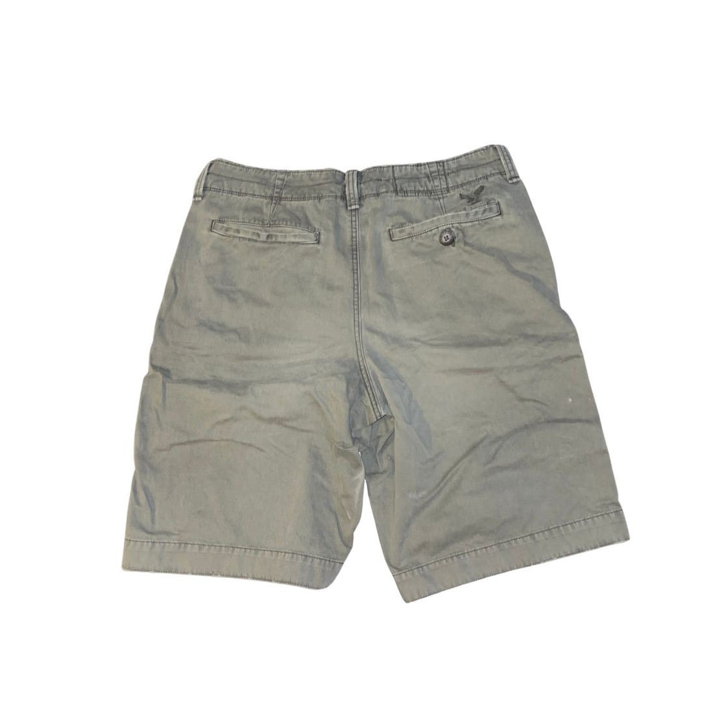 American Eagle Outfitters Longer Length Cargo Chino Shorts 100% Cotton Size 32