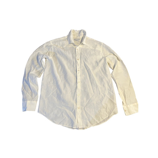 Zara Men's Collar Button up Dress Long sleeve Shirt
